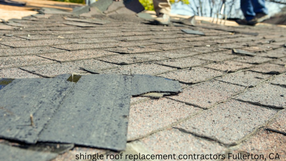 shingle roof replacement Fullerton